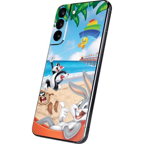 Looney Tunes Beach Galaxy S22 Plus Skin
